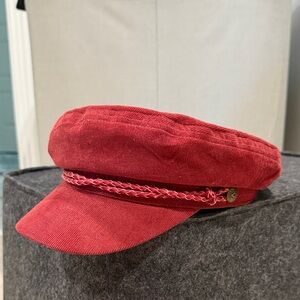 Brixton Red Fiddler Cap